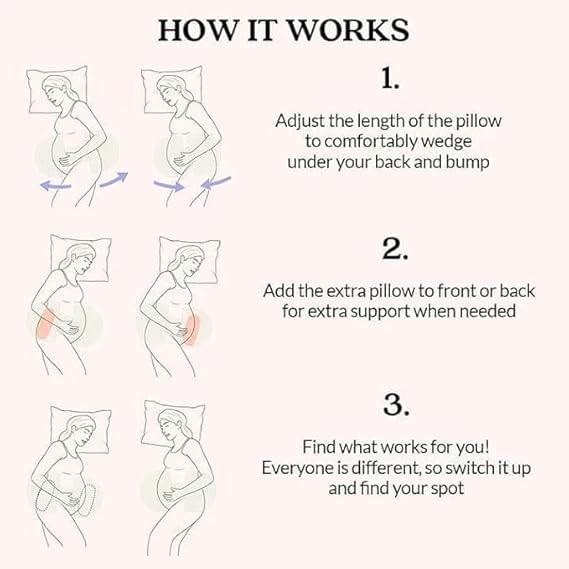 Bed Wedge Memory Foam Pillow