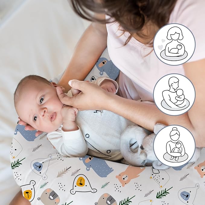 Multifunctional Breastfeeding & Baby Support Pillow
