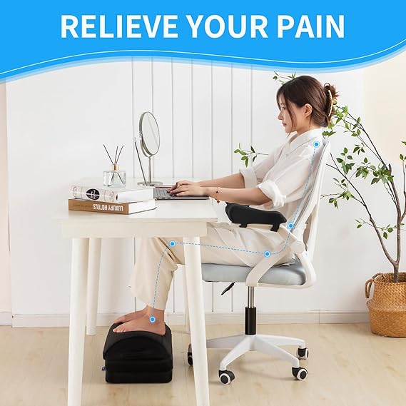 Double Layer Adjustable Height Foot Stool